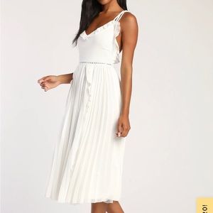 White Lulus Dress